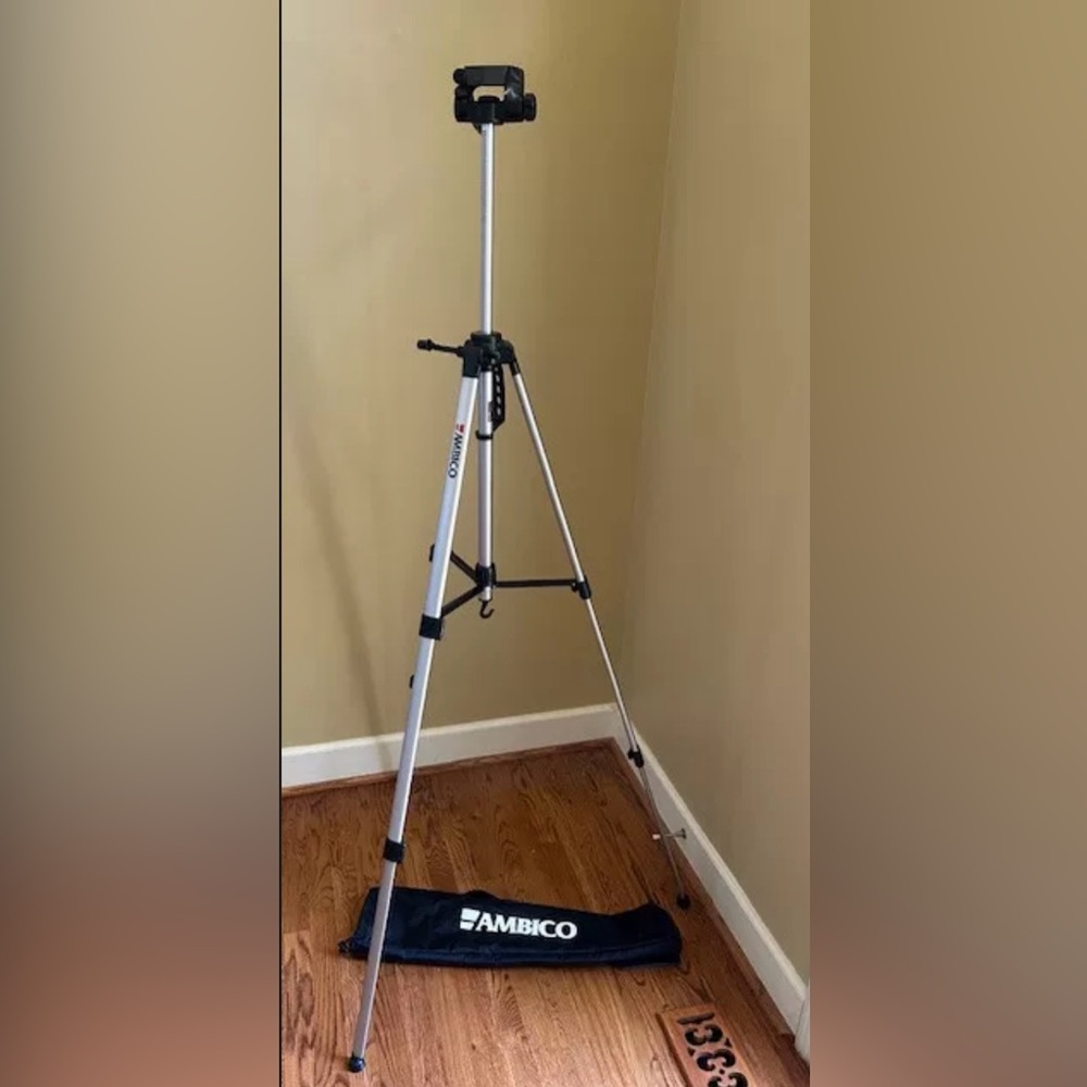 Ambico 66 inch Video Camcorder & Photo Tripod